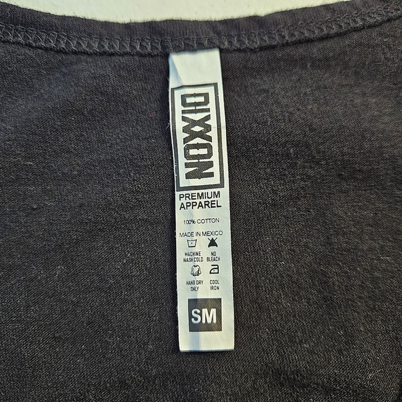 DIXXON Mens Black Tank Top Too Blessed Skull S - Picture 4 of 7